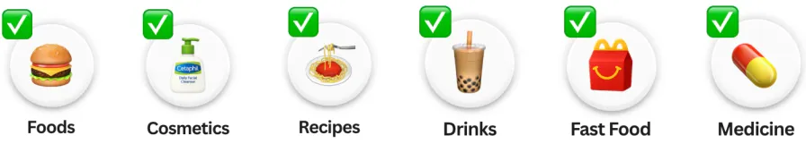 Food safety examples